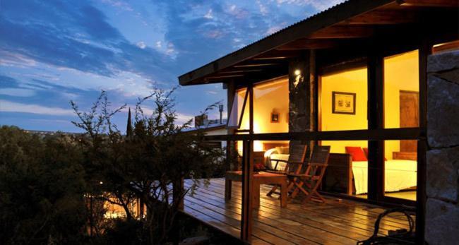 Отель La Lomada Cabanas Капилья-дель-Монте Экстерьер фото